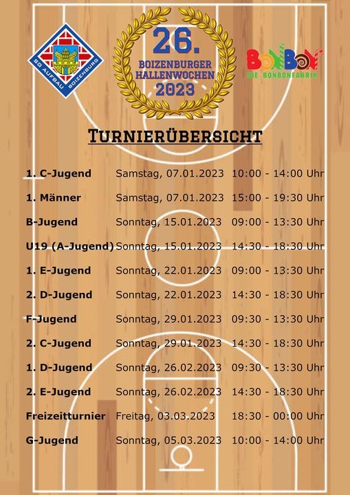 Turnierplan